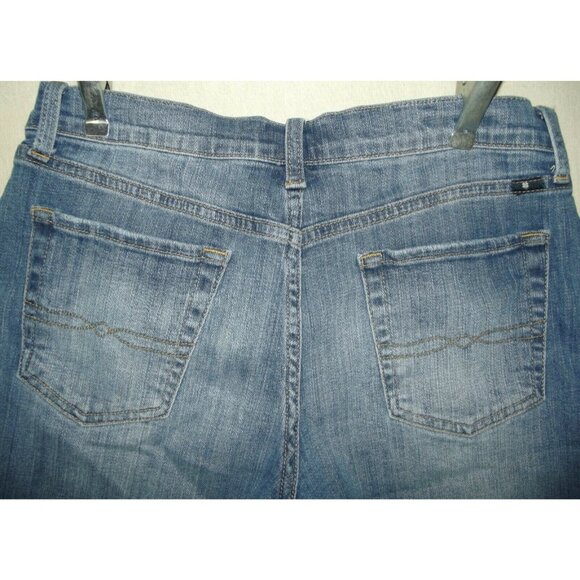 Lucky Brand Jean Shorts Womens Size 6 / 28 Blue The Bermuda Denim 5-pocket - Picture 6 of 11